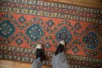 RESERVED 3.5x11.5 Antique Northwest Persian Rug Runner