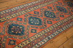 RESERVED 3.5x11.5 Antique Northwest Persian Rug Runner