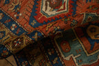 3.5x11.5 Antique Heriz Rug Runner
