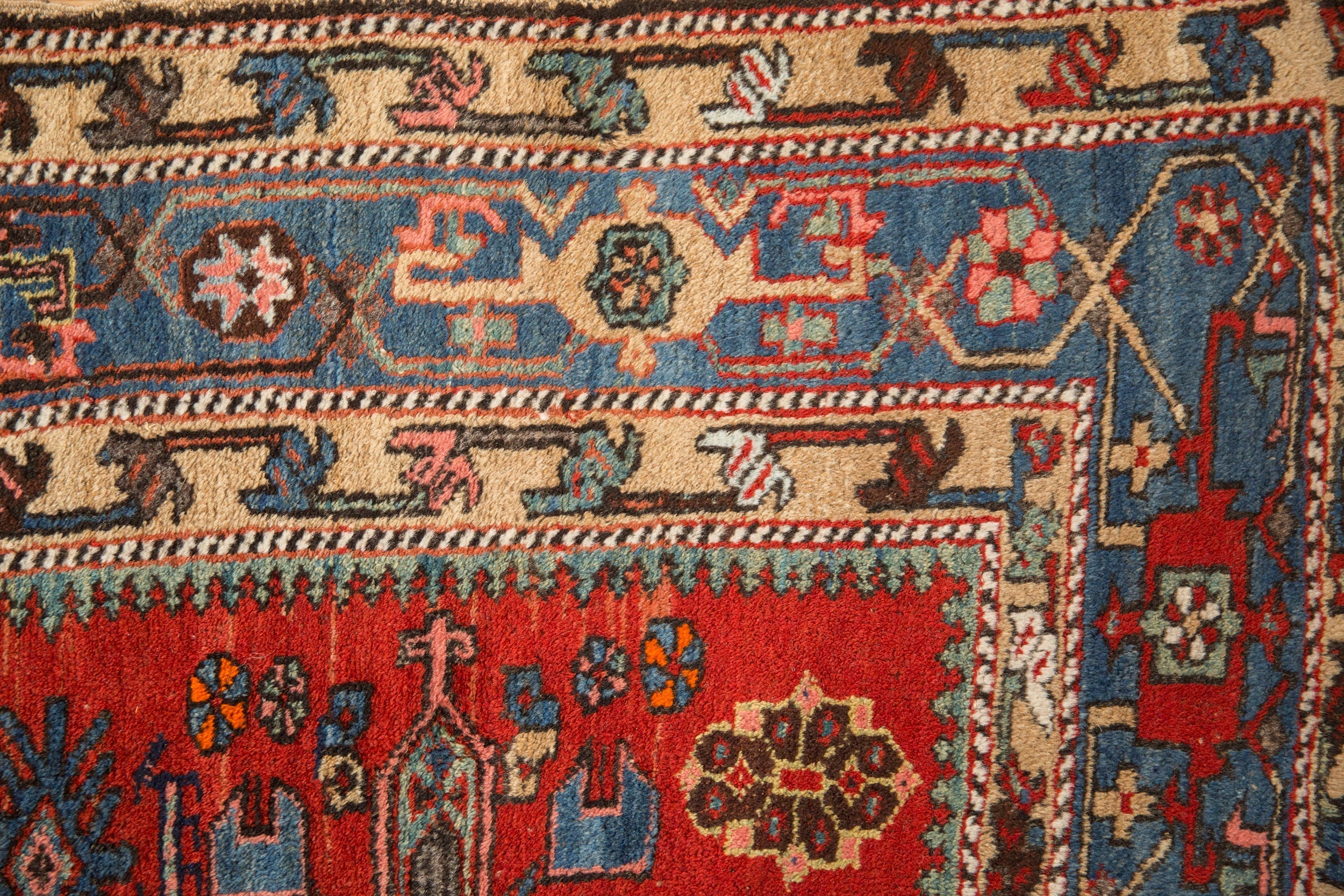 5x7.5 Antique Karaja Rug