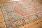 4x6.5 Vintage Distressed Malayer Rug