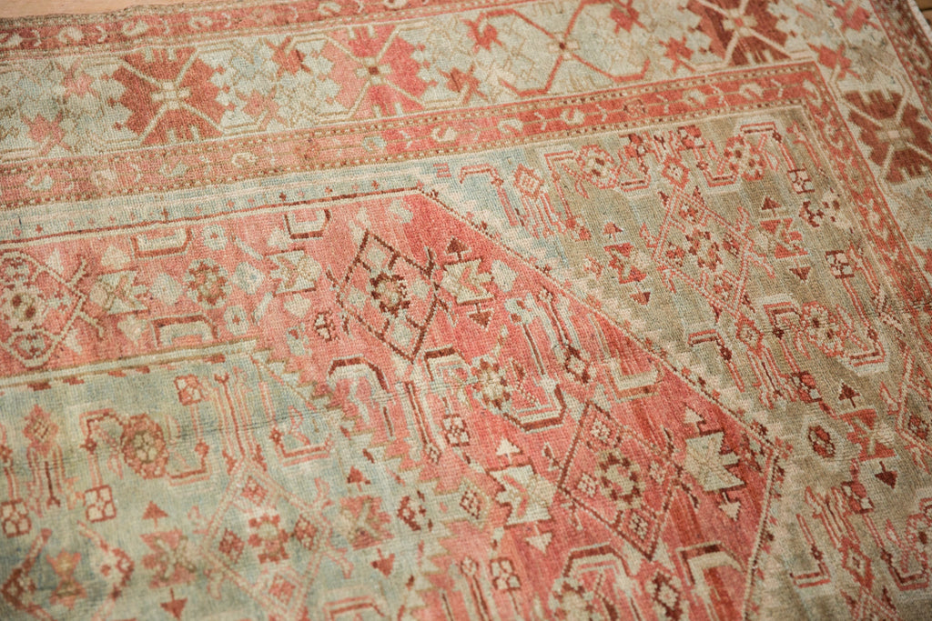 4x6.5 Vintage Distressed Malayer Rug