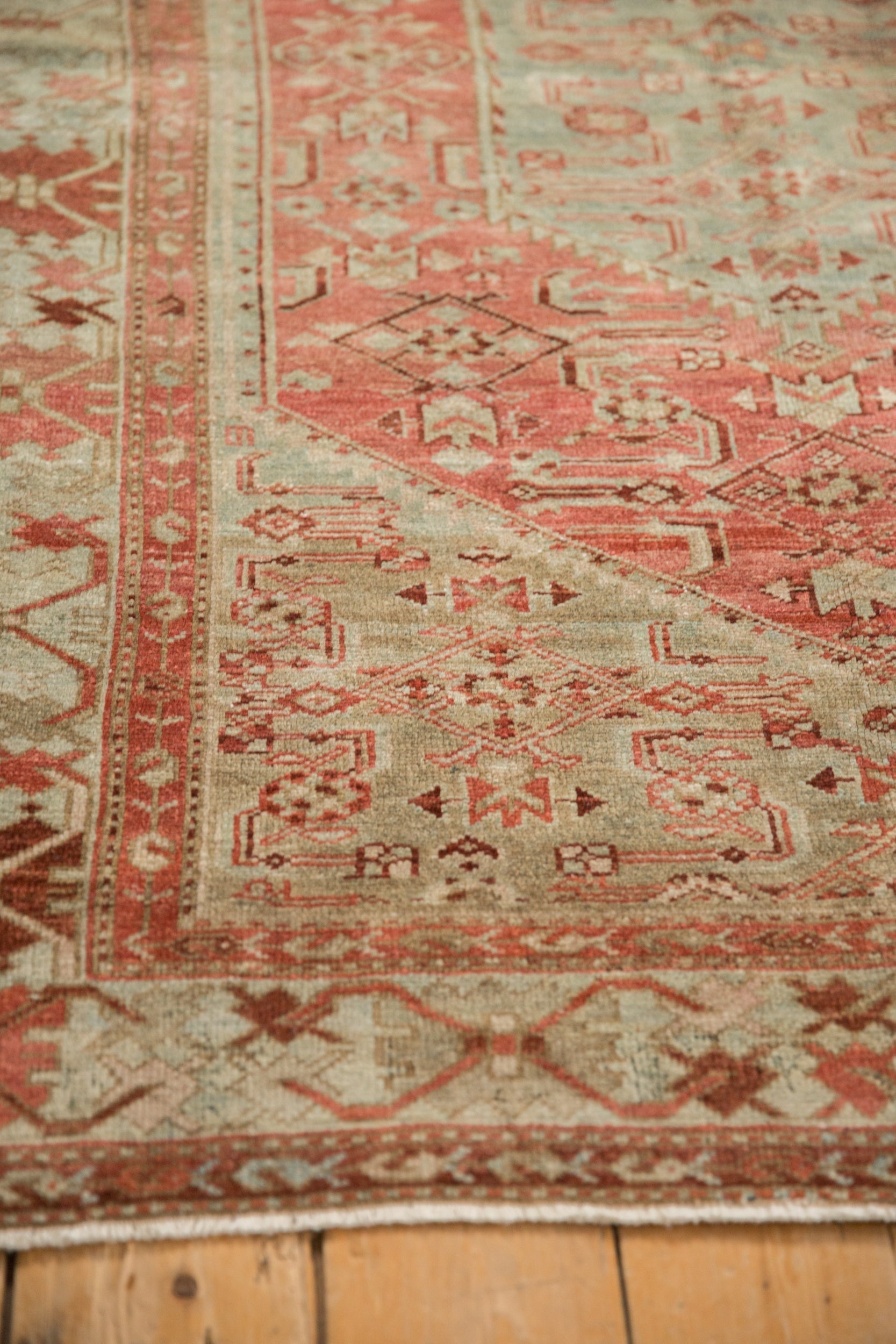 4x6.5 Vintage Distressed Malayer Rug