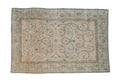 2.5x4 Vintage Distressed Tabriz Rug