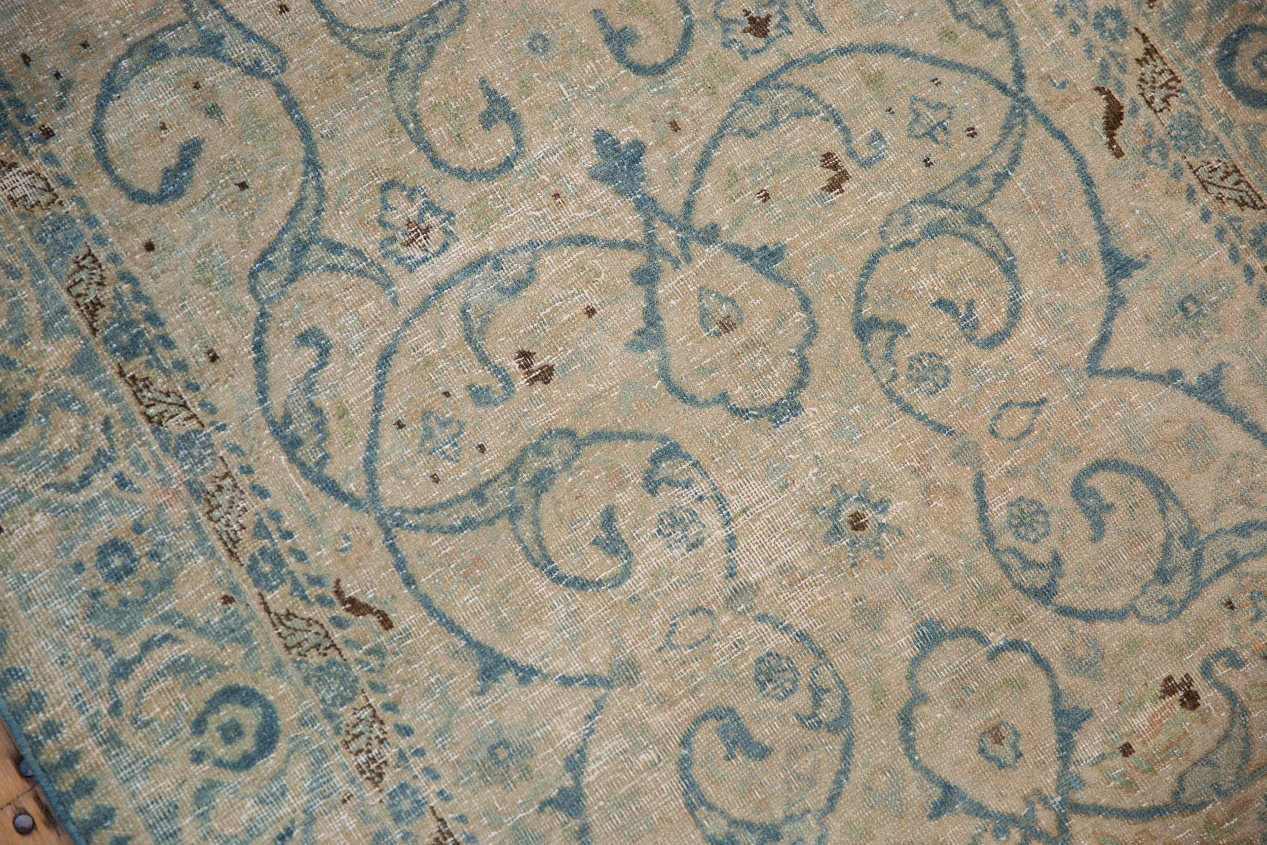 2.5x4 Vintage Distressed Tabriz Rug