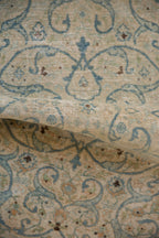 2.5x4 Vintage Distressed Tabriz Rug