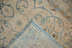 2.5x4 Vintage Distressed Tabriz Rug