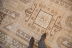 6x10.5 Vintage Distressed Kars Carpet