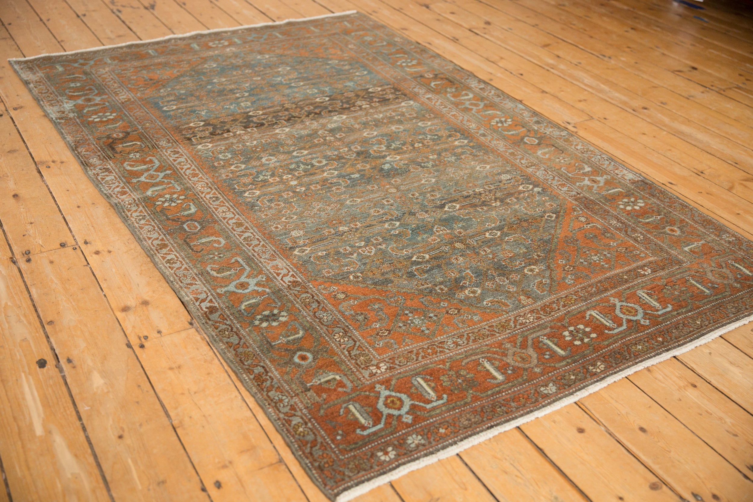 4.5x7.5 Vintage Distressed Malayer Rug