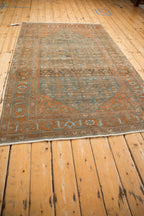 4.5x7.5 Vintage Distressed Malayer Rug