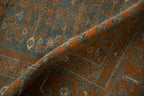 4.5x7.5 Vintage Distressed Malayer Rug