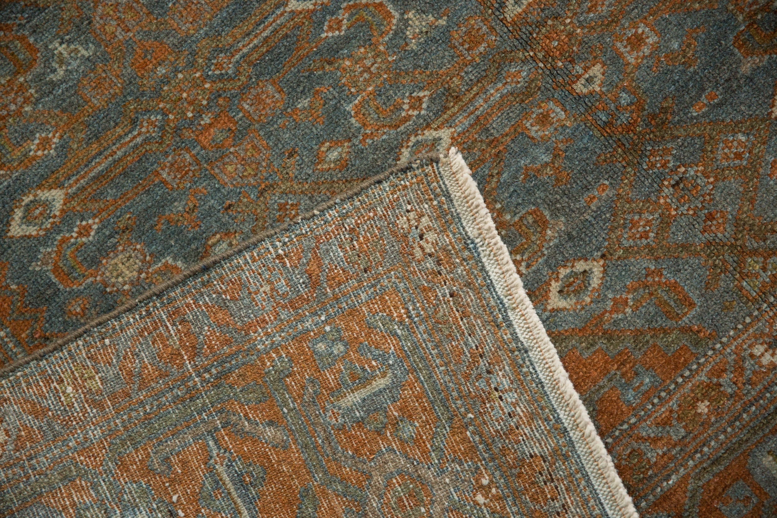 4.5x7.5 Vintage Distressed Malayer Rug