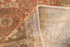 7.5x11 Vintage Distressed Bijar Carpet