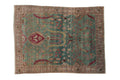 4x5.5 Vintage Distressed Meshed Rug