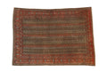 3.5x5 Antique Senneh Rug