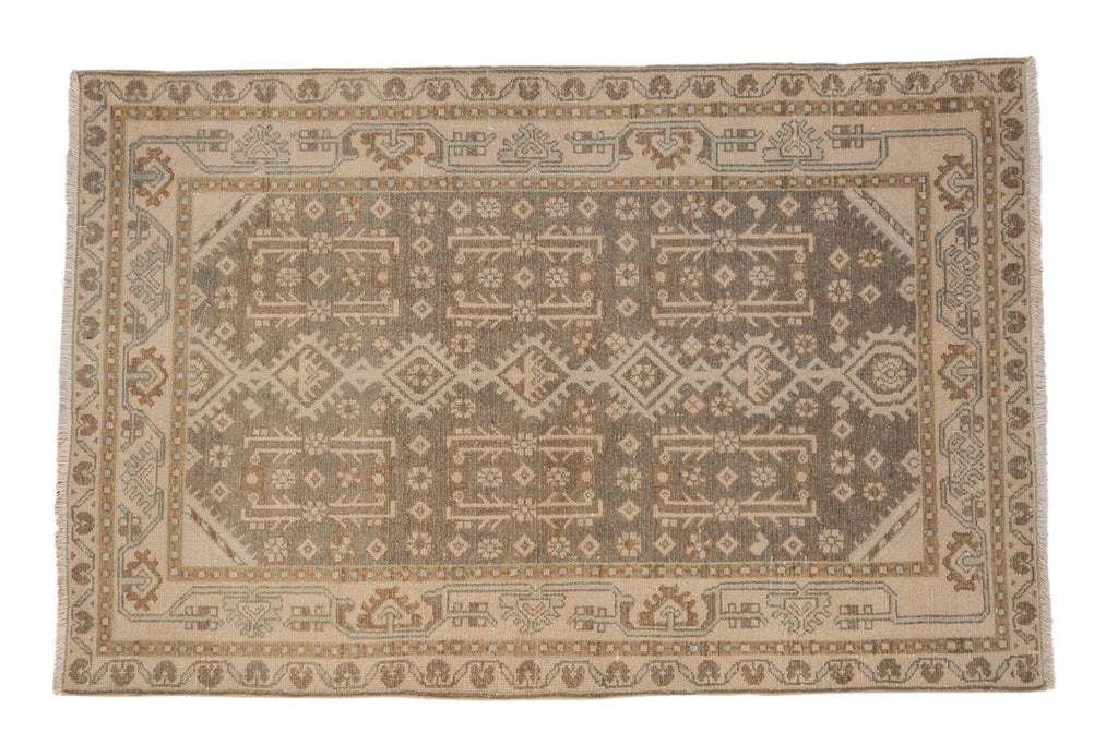3.5x6 Vintage Distressed Hamadan Rug