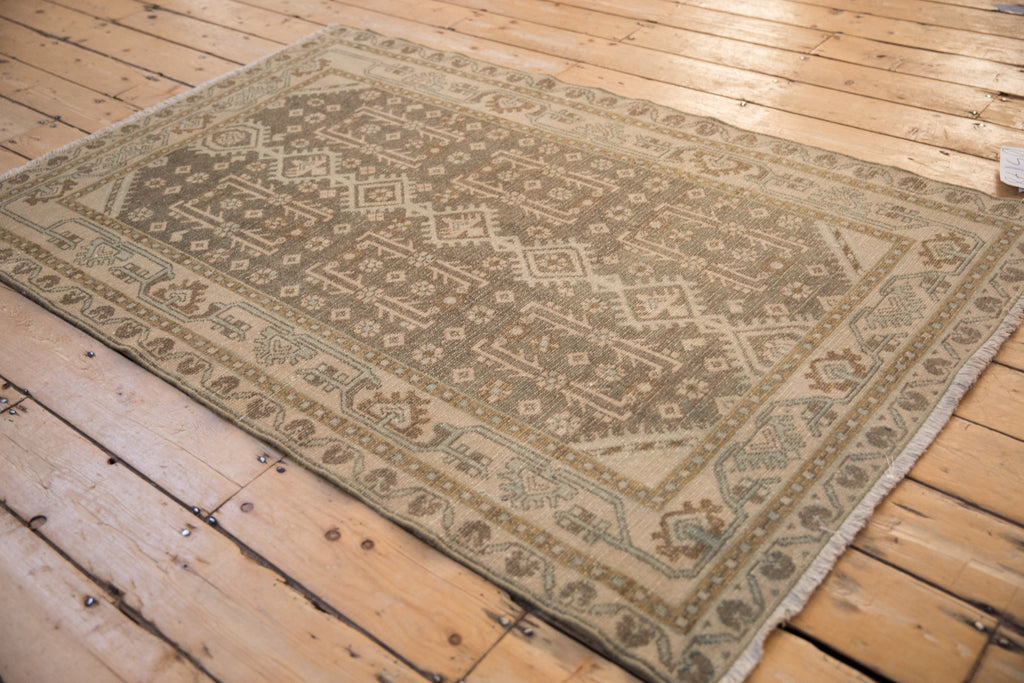 3.5x6 Vintage Distressed Hamadan Rug