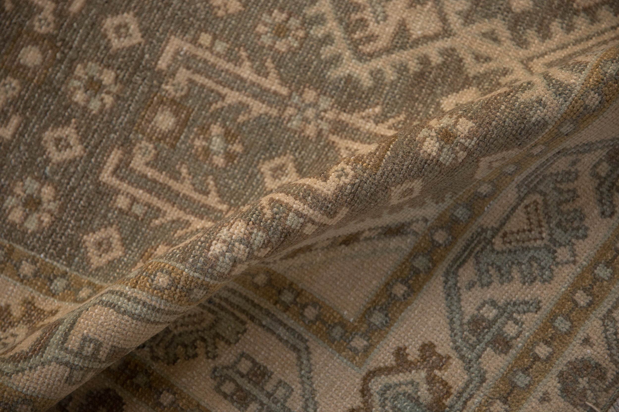 3.5x6 Vintage Distressed Hamadan Rug