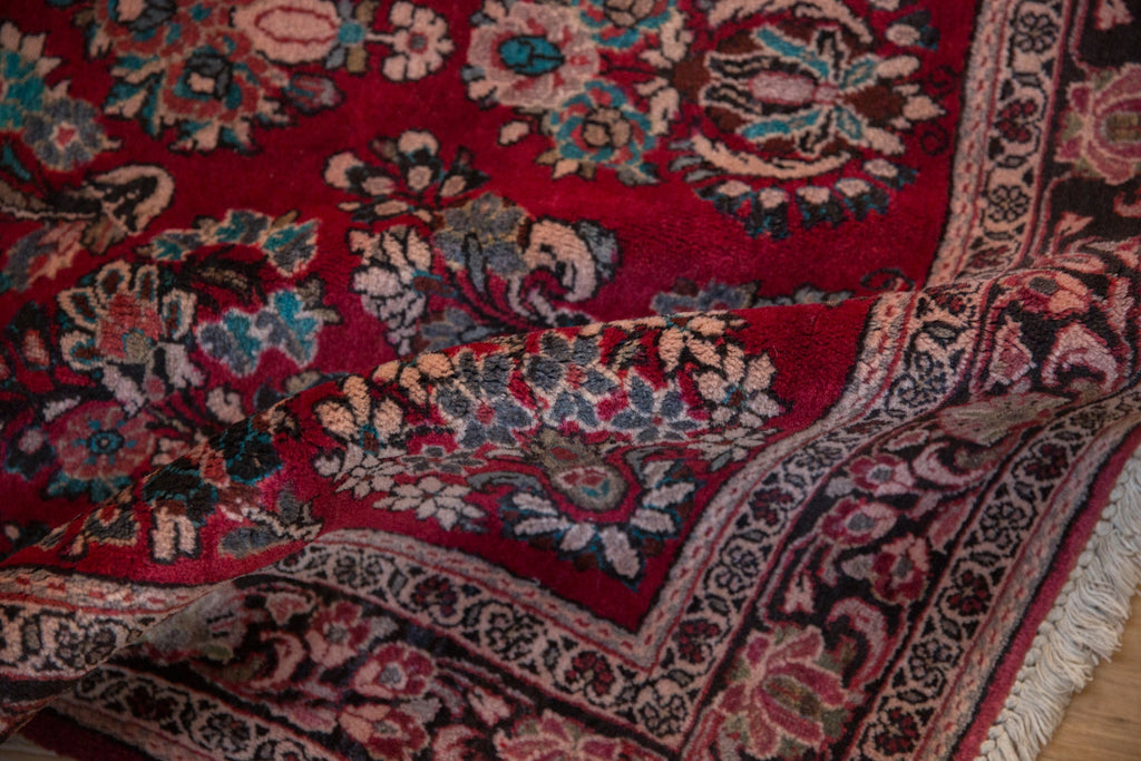 3.5x5 Vintage Fine Sarouk Rug