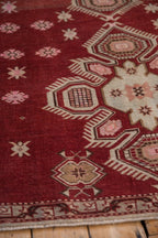3.5x5.5 Vintage Distressed Caucasian Rug