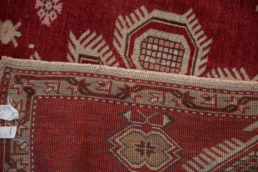 3.5x5.5 Vintage Distressed Caucasian Rug