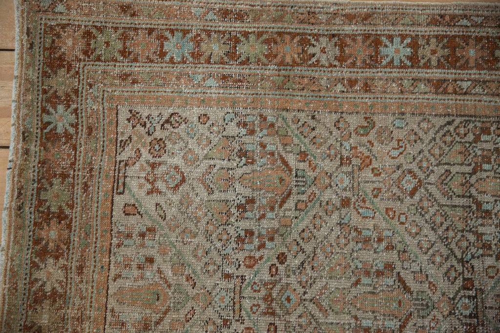 4x5.5 Vintage Distressed Mahal Rug