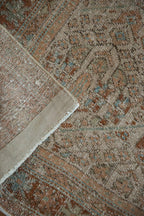 4x5.5 Vintage Distressed Mahal Rug