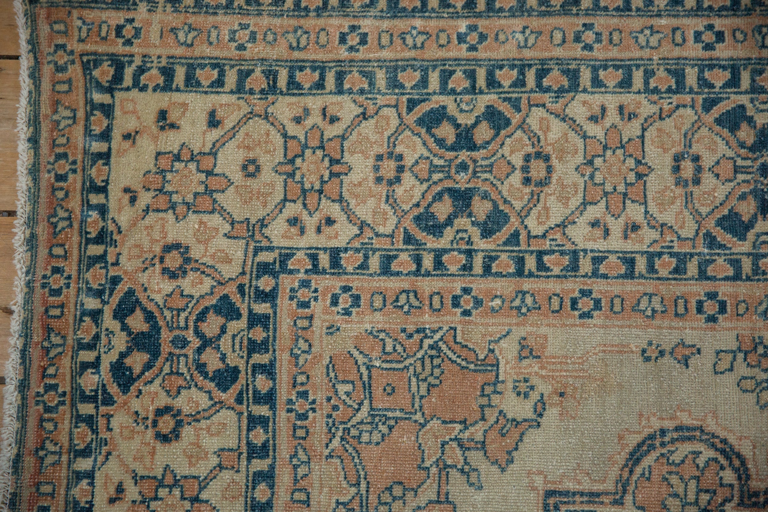 4.5x6 Vintage Distressed Tabriz Rug