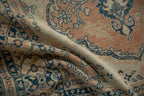 4.5x6 Vintage Distressed Tabriz Rug