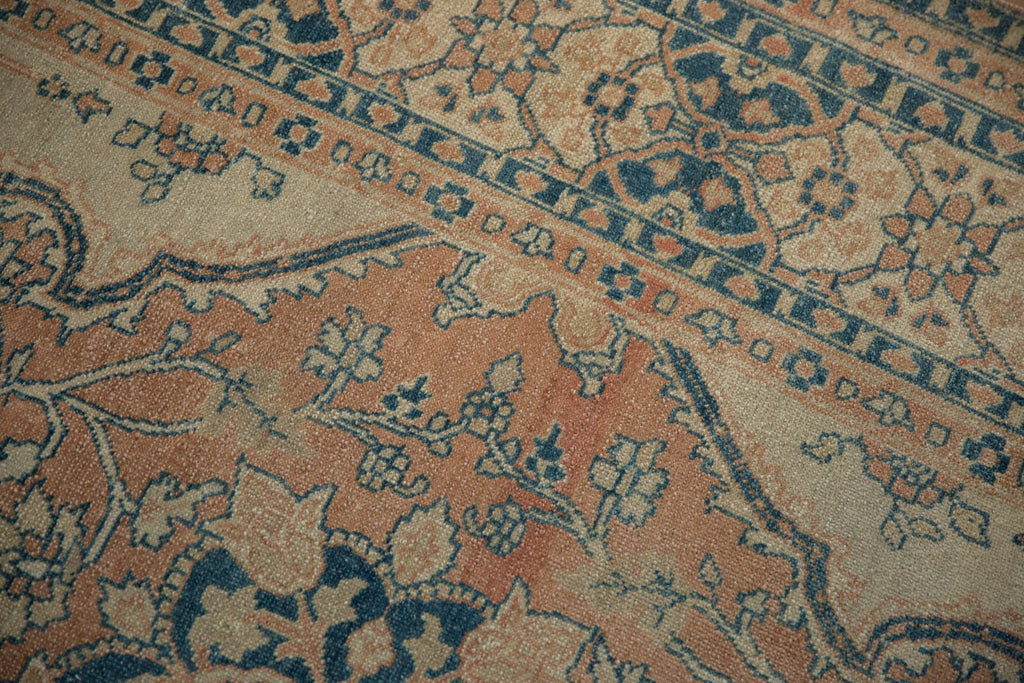 4.5x6 Vintage Distressed Tabriz Rug