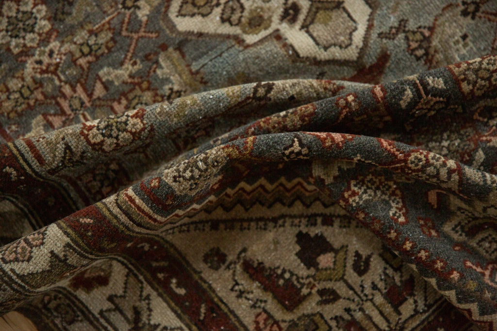 3.5x5.5 Vintage Distressed Hamadan Rug