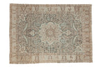 4.5x6 Vintage Distressed Tabriz Rug