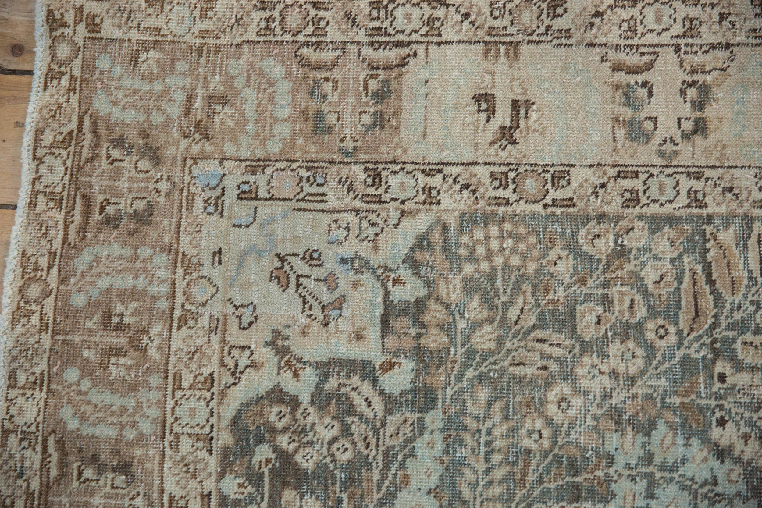 4.5x6 Vintage Distressed Tabriz Rug