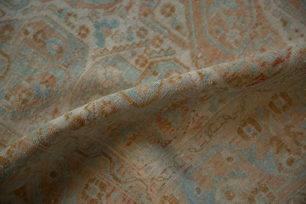 4.5x6 Vintage Distressed Afshar Rug