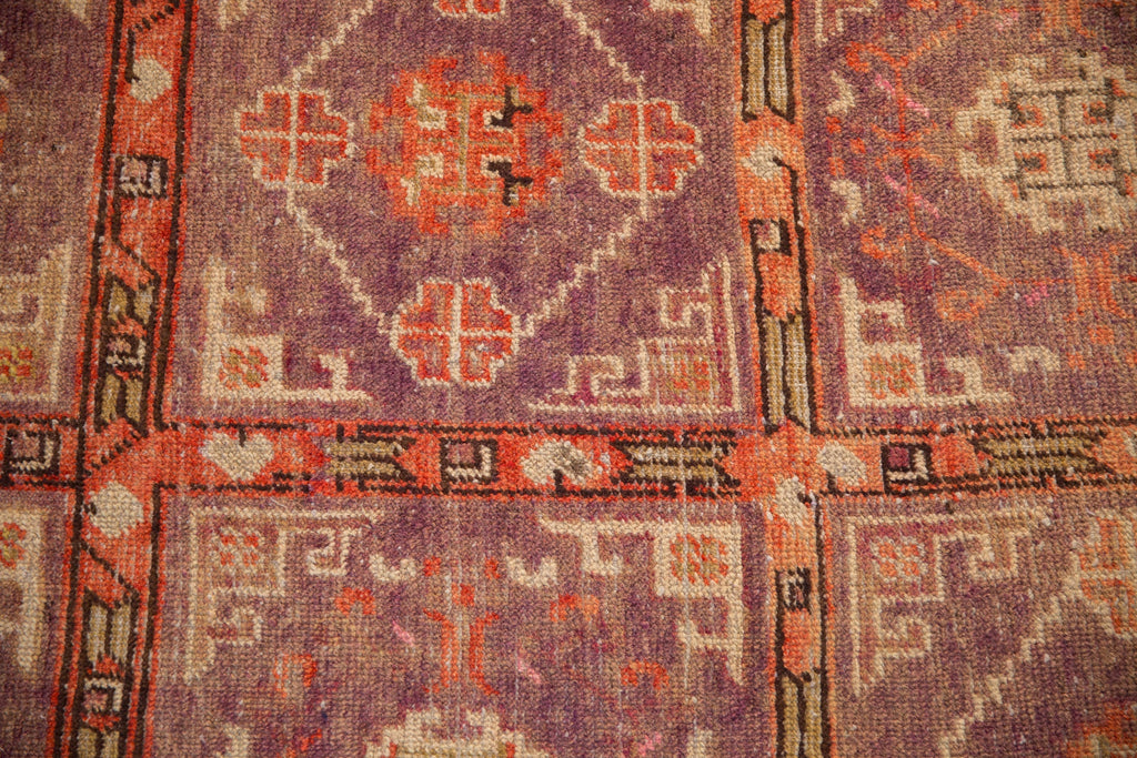 RESERVED 4x7 Vintage Distressed Khotan Rug