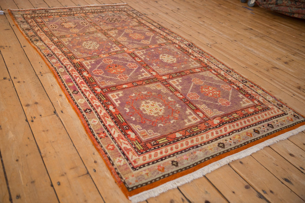 RESERVED 4x7 Vintage Distressed Khotan Rug
