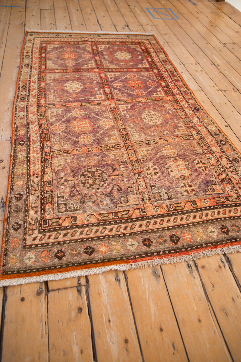 RESERVED 4x7 Vintage Distressed Khotan Rug