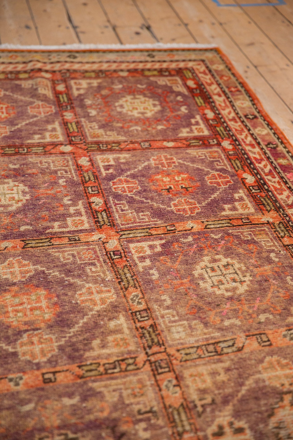 RESERVED 4x7 Vintage Distressed Khotan Rug