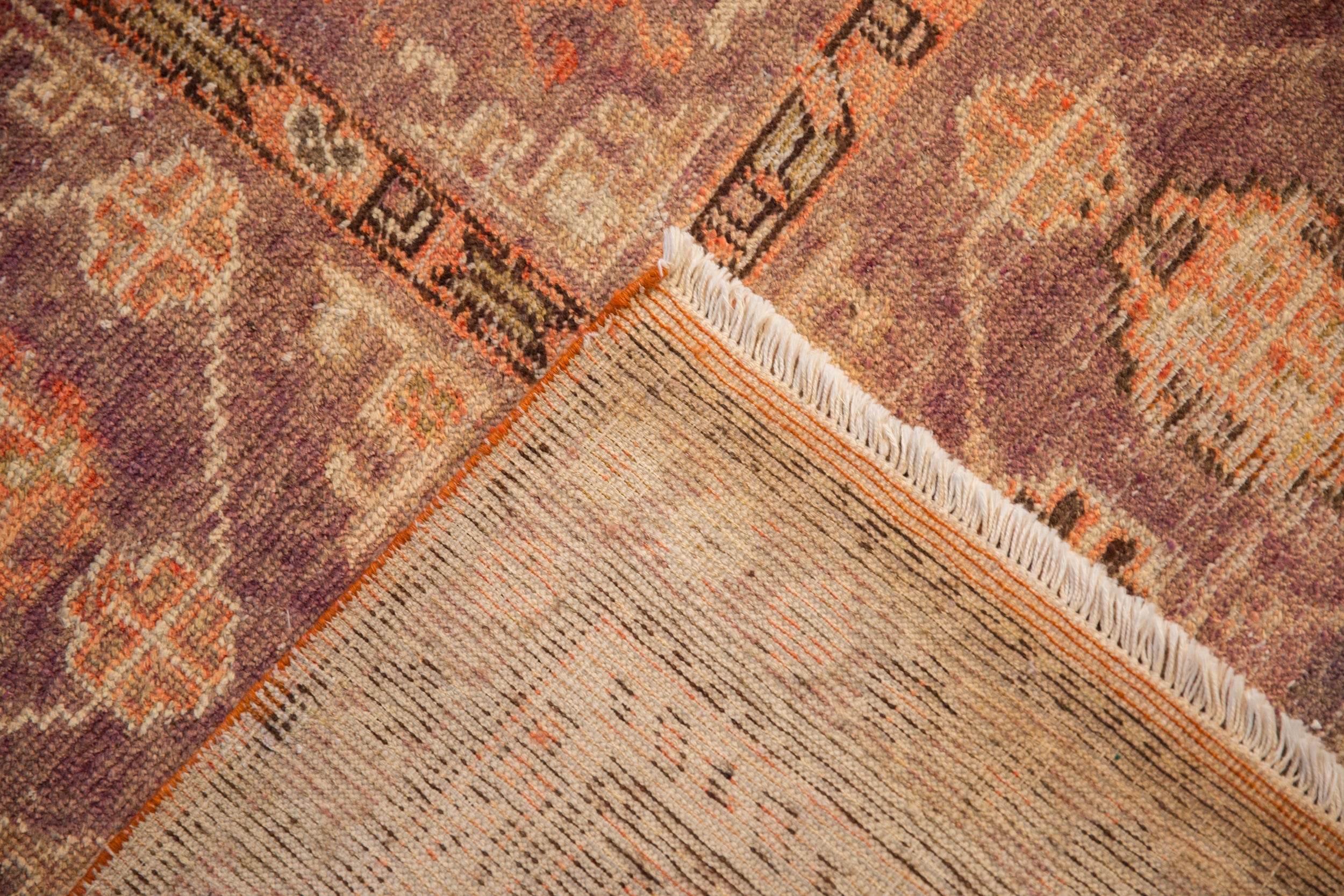 RESERVED 4x7 Vintage Distressed Khotan Rug