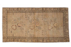 3.5x6.5 Antique Distressed Karabagh Rug