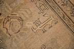 3.5x6.5 Antique Distressed Karabagh Rug