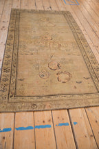 3.5x6.5 Antique Distressed Karabagh Rug