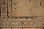 3.5x6.5 Antique Distressed Karabagh Rug