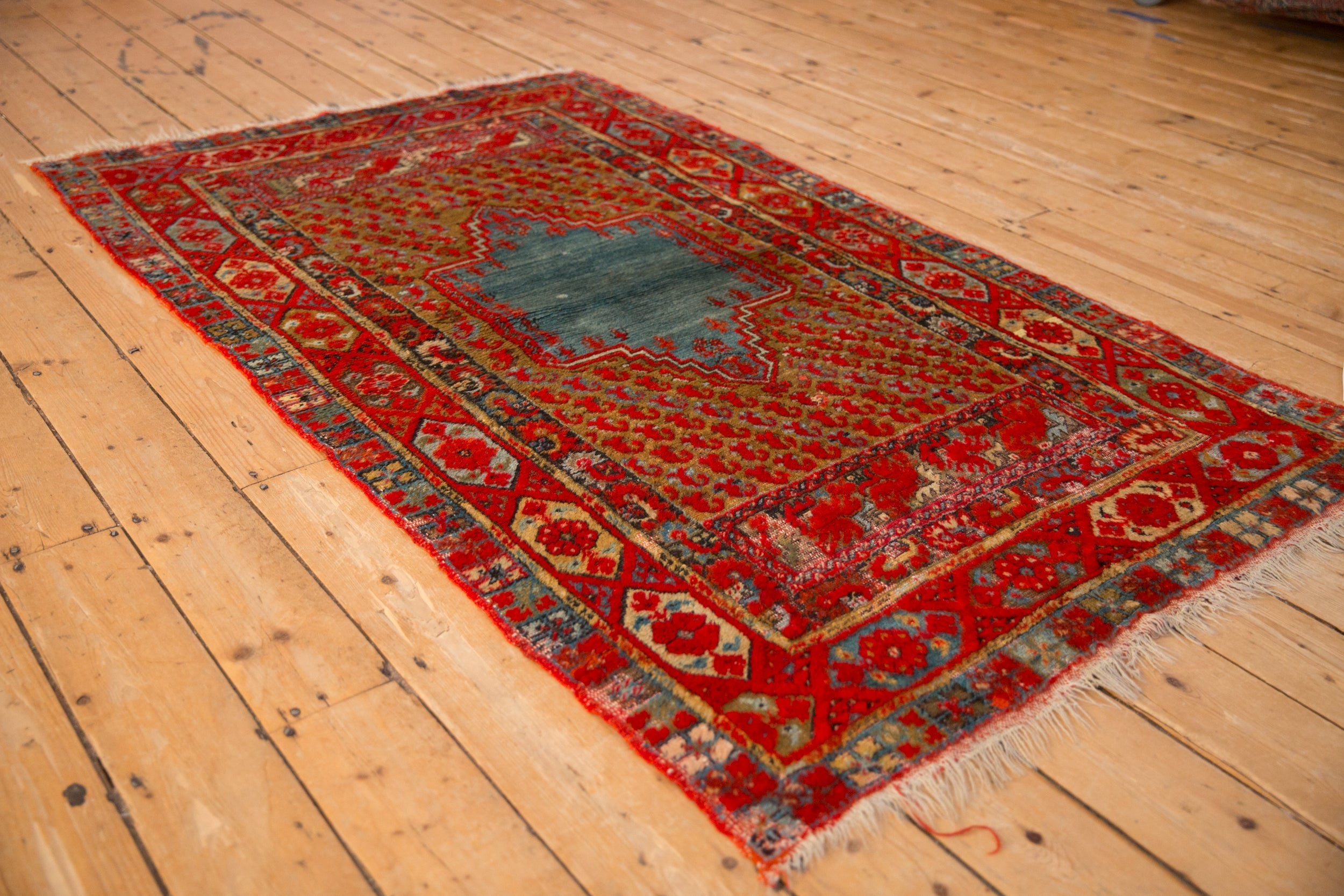 4x6.5 Antique Anatolian Rug
