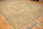 8.5x11.5 Vintage Distressed Kashan Carpet