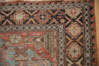 7x10 Antique Caucasian Soumac Carpet