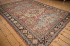 7x10 Antique Caucasian Soumac Carpet