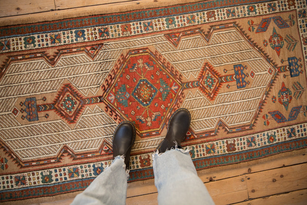 3x7.5 Vintage Serab Rug Runner