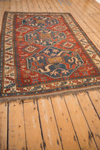 5x7.5 Antique Kazak Rug