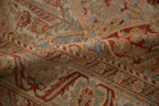 7x10 Vintage Distressed Bakhtiari Carpet